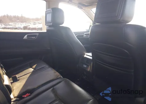 2013 Nissan Pathfinder Platinum from USA, damaged, VIN 5N1AR2MM4DC614035